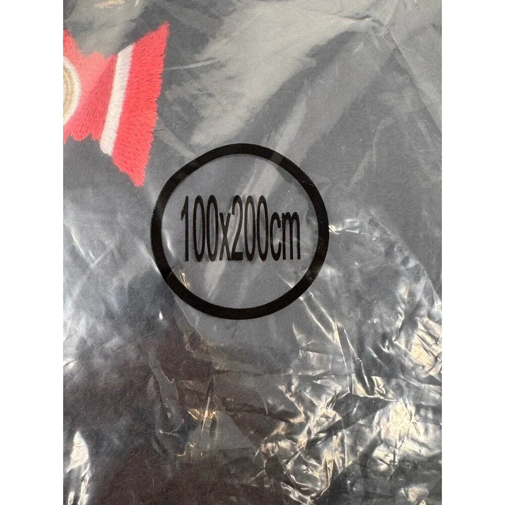 Omega Mission Hills World Cup Golf Towel Black 100x200cm Brand New